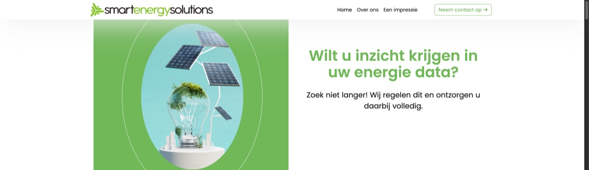 Smart Energy Solutions website